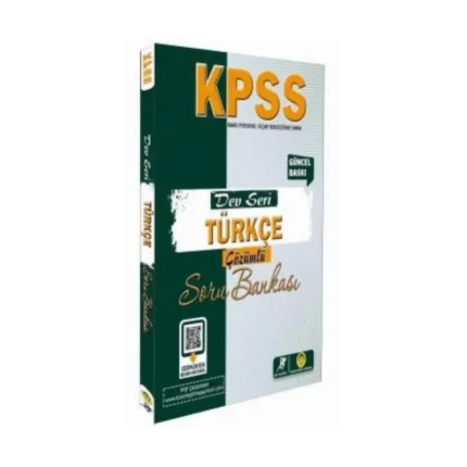 KPSS Türkçe Soru Bankası Dev Seri - Tasarı Yayınları