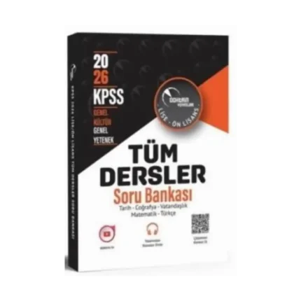 KPSS Lise Önlisans Tüm Dersler Soru Bankası-Doktrin Yayınları