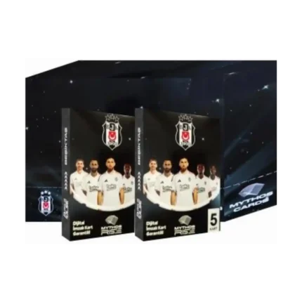 Beşiktaş Futbolcu Kartları (Standda 16 Kutu- Her Kutuda 5 Kart- Kutu Fiyatı 59,90 TL)-Mythos Rise