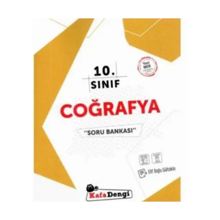 10.Sınıf Coğrafya Soru Bankası KafaDengi Yayınları