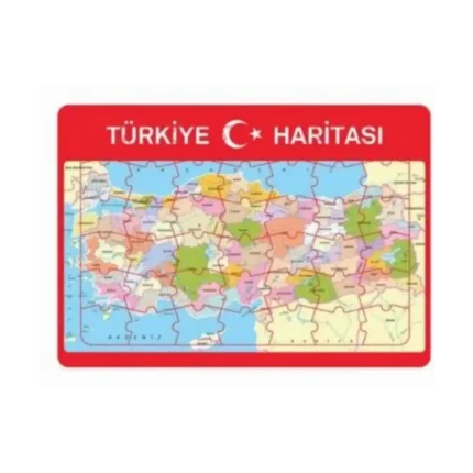 Minik Damla Yapboz-(Türkiye Haritası)-Damla Yayınevi
