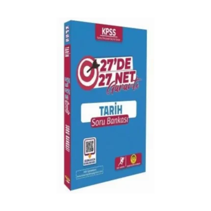 KPSS Tarih 27 de 27 Net Soru Bankası Çözümlü - Tasarı Yayınları