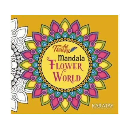 Art Therapy Mandala - Flower World