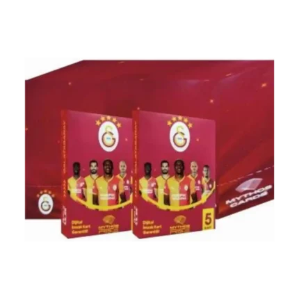 Galatasaray Futbolcu Kartları (Standda 16 Kutu- Her Kutuda 5 Kart- Kutu Fiyatı 59,90 TL)-Mythos Rise