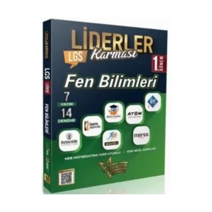 8.Sınıf 1.Dönem Fen Bilimleri Deneme Sınavı LGS - Liderler Karması Yayınları