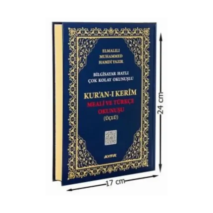 Orta Boy Kuran-I Kerim Meali Ve Türkçe Okunuşu-Ayfa Yayınları