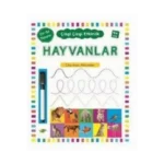 Hayvanlar 4+ Yaş Çizgi Çizgi Etkinlik - Kukla Yayınları