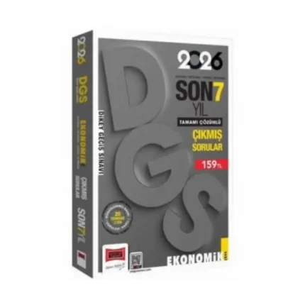 2026 DGS Son 7 Yıl Çıkmış Soru Ekonomik Seri - Yargı Yayınları