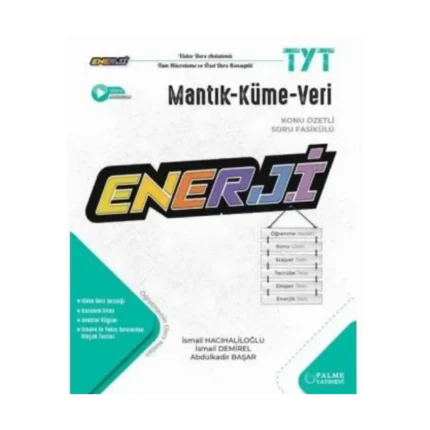 Mantık Küme Veri Konu Özetli Soru Bankası Enerji(İADESİZ) - Palme Yayınları