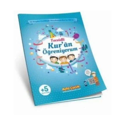 Çocuklar İçin Tecvidli Kuran Öğreniyorum Elif Ba- Mavi (KOD:161M) - Ayfa Yayınları