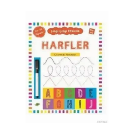 Harfler 4+ Yaş Çizgi Çizgi Etkinlik - Kukla Yayınları