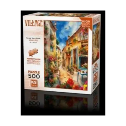 Narrow Stony Street Puzzle 500 Parça