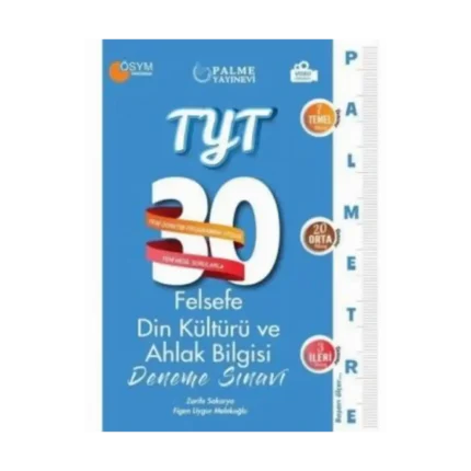 TYT Felsefe-Din Kültürü Ve Ahlak Bilgisi Deneme Sınavı 30lu(İADESİZ) - Palme Yayınları