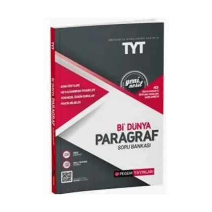 TYT Paragraf Soru Bankası Bi Dünya - Pegem Yayınları