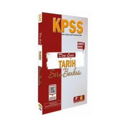 KPSS Tarih Soru Bankası Dev Seri - Tasarı Yayınları