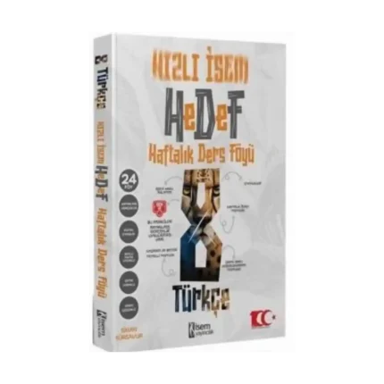 8.Sınıf Hızlı İsem Türkçe Hedef Haftalık Ders Föyü - İsem Yayınları