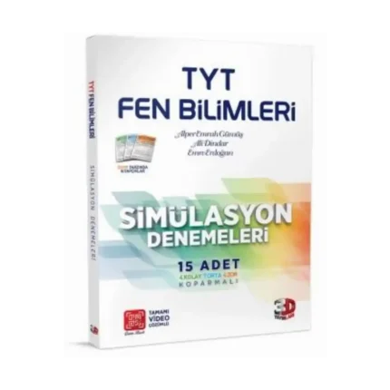 TYT Fen Bilimleri Deneme Sınavı Simülasyon- 3D Yayınları