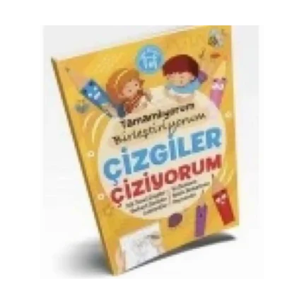 Sesleri Tamamlıyorum Birleştiriyorum Çizgi Çalışması 5-6 Yaş-Okul Öncesi - Bıcırık Yayınları