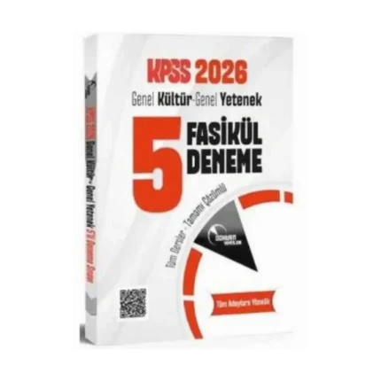 2026 KPSS Genel Kültür Genel Yetenek 5 Deneme - Doktrin Yayınları