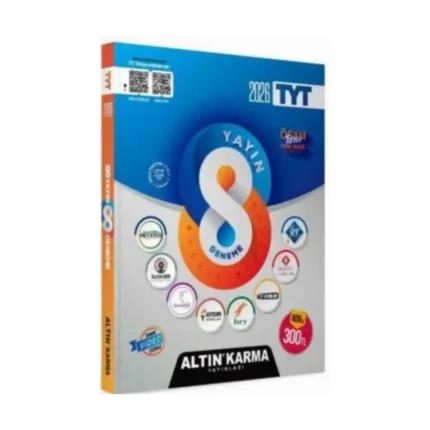 TYT 8 Lİ Deneme 2026 - Komisyon - Altın Karma Yayınları