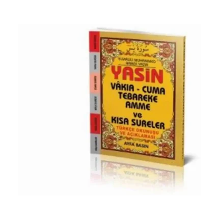 Çanta Boy Türkçeli Üçlü Yasin (KOD:043) - Ayfa Yayınları