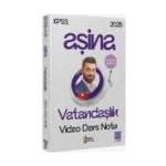2025 KPSS Vatandaşlık Ders Notları Aşina - İsem Yayınları
