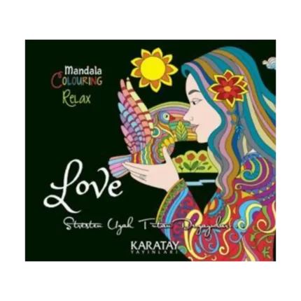 Coloring Relax Mandala - Love