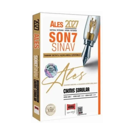 Ales Sayısal Sözel Son 7 Sınav Çıkmış Sorular