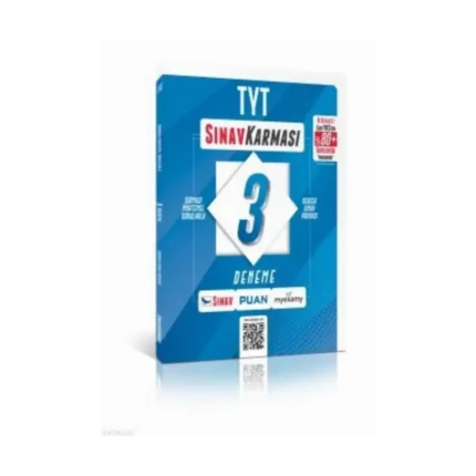 TYT 3 Deneme Çözümlü-Sınav Karması-Sınav Yayınları