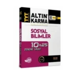 TYT Sosyal Bilimler 10 x 25 Deneme-Altınkarma Yayınları