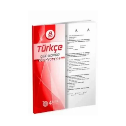 8.Sınıf Türkçe Yaprak Test - Dört Adım Yayınları