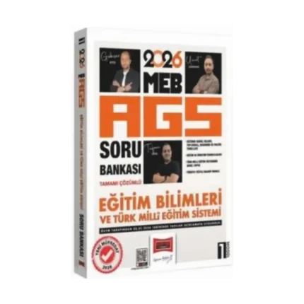 2026 MEB-AGS Eğitim Bilimleri Türk Milli Eğt.Modül 1-Yargı Yayınları