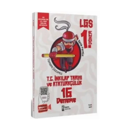 8.Sınıf LGS1. Dönem İnkılap Tarihi 16 Deneme - İsem Yayınları