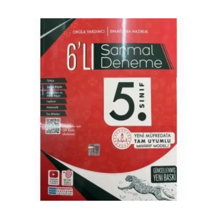 5.Sınıf Deneme Sınavı 6lı Sarmal 2026 - Evrensel İletişim Yayınları