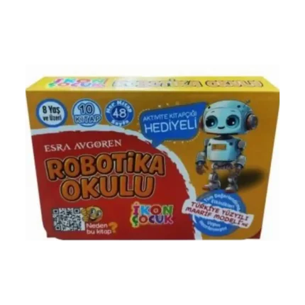 Robotika Okulu Hikaye Seti 10 Kitap Set -İkon Çocuk