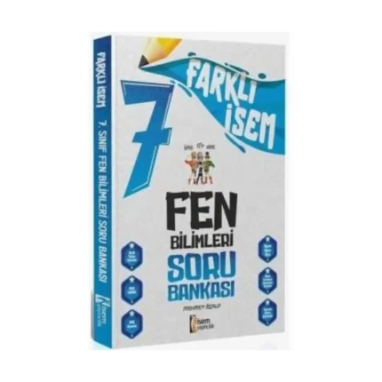 7.Sınıf Farklı İsem Fen Bilimleri Soru Bankası - İsem Yayınları