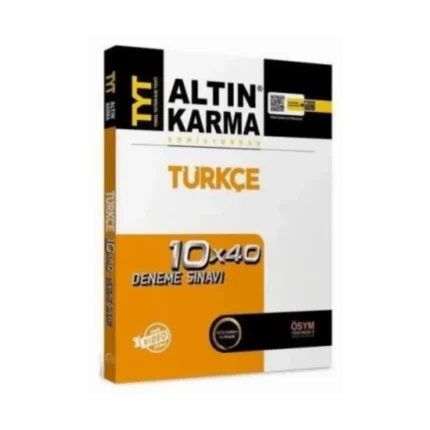 TYT Türkçe Deneme Sınavı - Altın Karma Yayınları