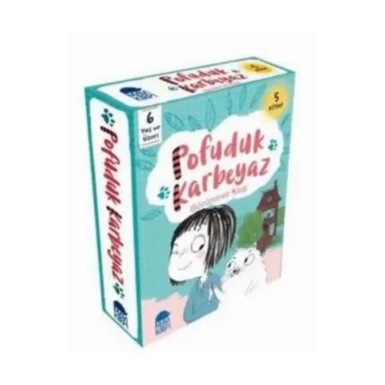 POFUDUK KARBEYAZ SET(5 KİTAP) - PİP JONES - MAVİ KİRPİ YAYINLARI