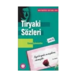 TİRYAKİ SÖZLER - CENAP ŞAHABETTİN - AKVARYUM YAYINEVİ