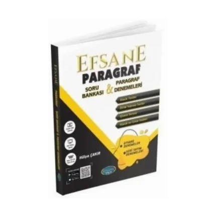 TYT Paragraf Soru Bankası-Hülya Çakır-Efsane Yayınları