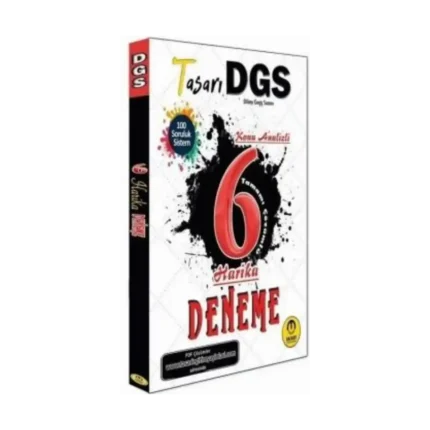 DGS Deneme Sınavı 6lı Konu Analizli - Tasarı Yayınları