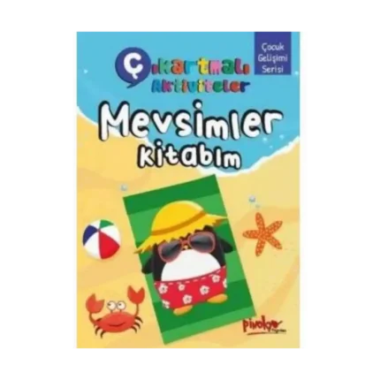 Çıkartmalı Mevsimler Kitabım+Stıckeer(16 Sayfa)-Pinokyo Yayınları