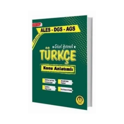 DGS Performans Türkçe Konu Kitabı 2025-Tasarı Yayınları