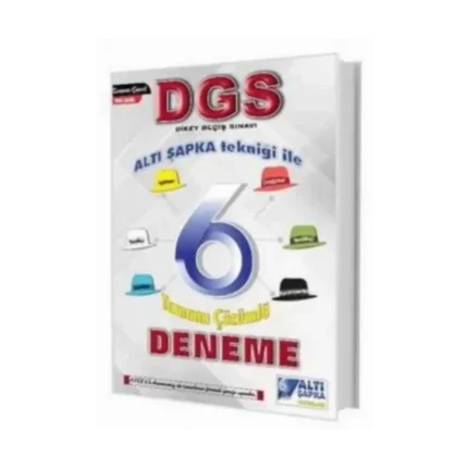 DGS 6 Lı Deneme-Altı Şapka Yayınları