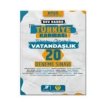 KPSS Vatandaşlık Deneme Sınavı 20li Dev Kadro - Tasarı Yayınları