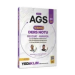 MEB-AGS Mevzuat-Anayasa Video Ders Notu- Yediiklim Yayınları