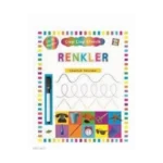 Renkler 4+ Yaş Çizgi Çizgi Etkinlik - Kukla Yayınları