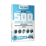 Ags Eğitim Bilimleri 500 Soruda Genel Tekrar Son Viraj Seri