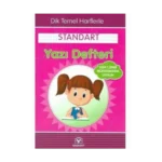 Dik Temel Harflerle Standart Çizgili - Güzel Yazı Defteri - Başkent Yayınları