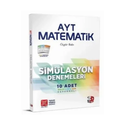 AYT Matematik Deneme Sınavı Simülasyon- 3D Yayınları